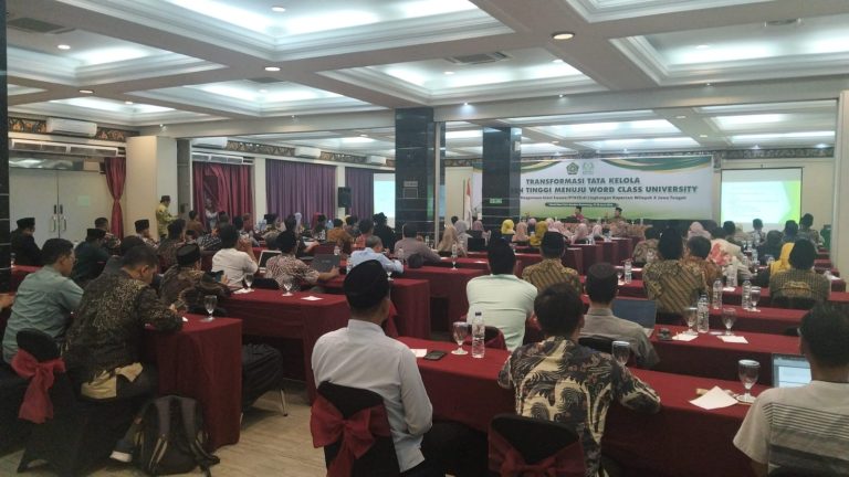 STIT Ihsanul Fikri Ikuti Workshop Transformasi Tata Kelola Perguruan Tinggi Menuju World Class University